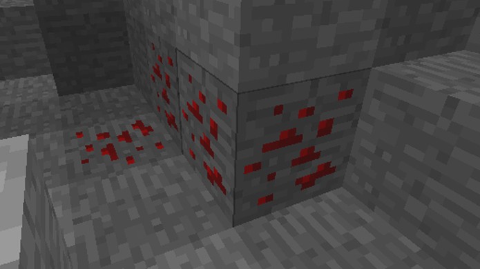Blocos de Redstone podem ser encontrados no subsolo em níveis mais profundos (Foto: Reprodução/Minecraft Wiki)
