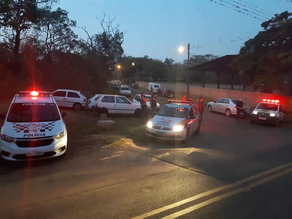 Operação Pandemia foi realizada no Balneário Laranja Doce, em Martinópolis — Foto: Compdec