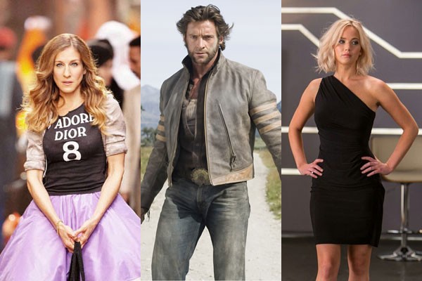 Sarah Jessica Parker, Hugh Jackman e Jennifer Lawrence já concordaram com as críticas sobre os seus respectivos filmes (Foto: Divulgação)