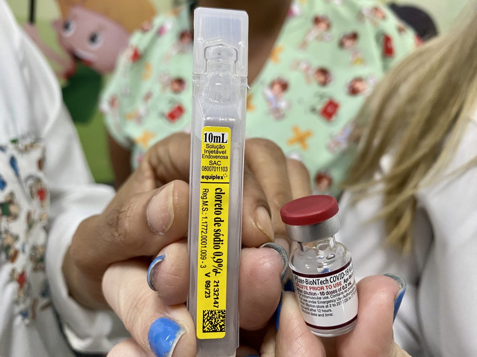 Guarujá começa aplicar vacina contra Covid-19 em crianças de 6 meses a 2 anos nesta segunda-feira 