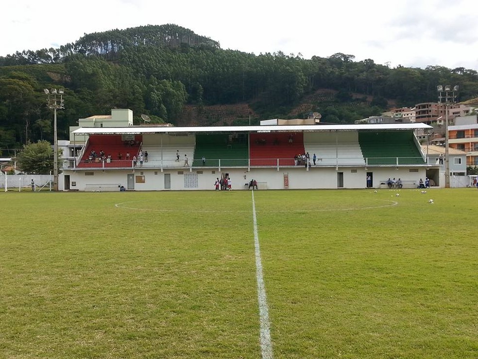 Estádio Olímpio Perim, em Venda Nova do Imigrante é o local onde o Rio Branco VN vai mandar seus jogos em casa no Capixabão (Foto: Divulgação/Rio Branco VN)