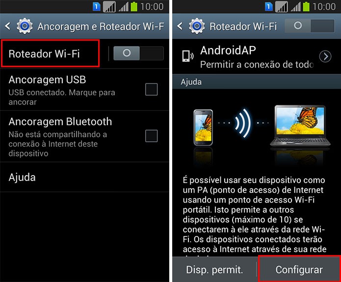 Configure seu Wi-Fi portátil (Foto: Reprodução/Paulo Alves)