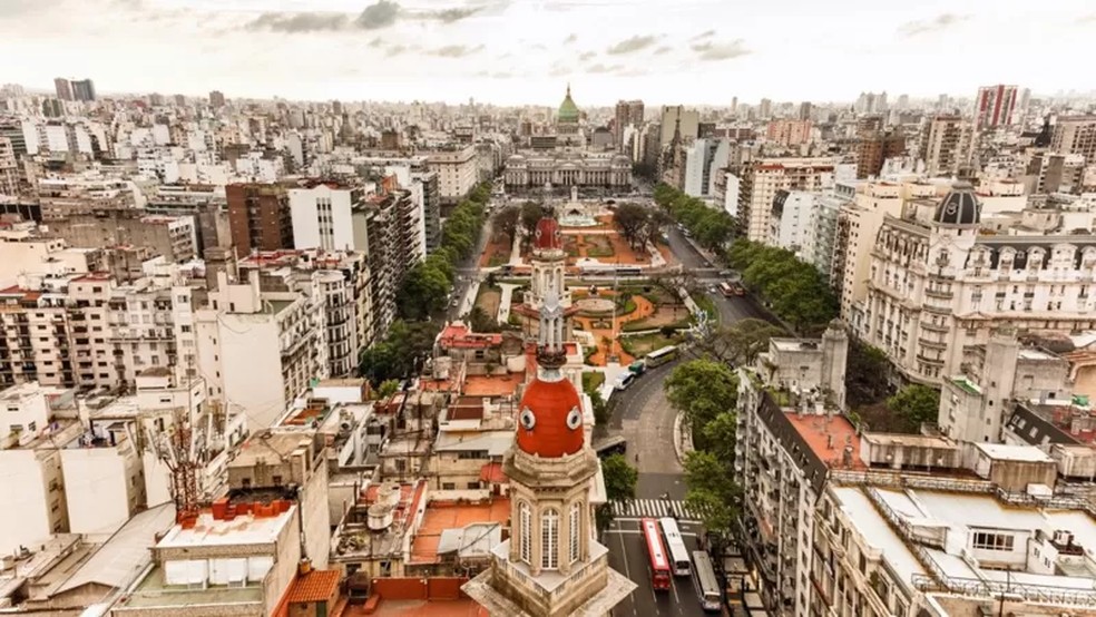Buenos Aires é a cidade mais bem colocada na América Latina — Foto: GETTY IMAGES/via BBC