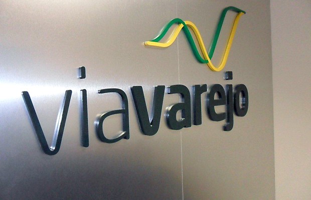 Logo da Via Varejo , maior rede de varejo de eletrodomésticos e móveis (Foto: Divulgação)