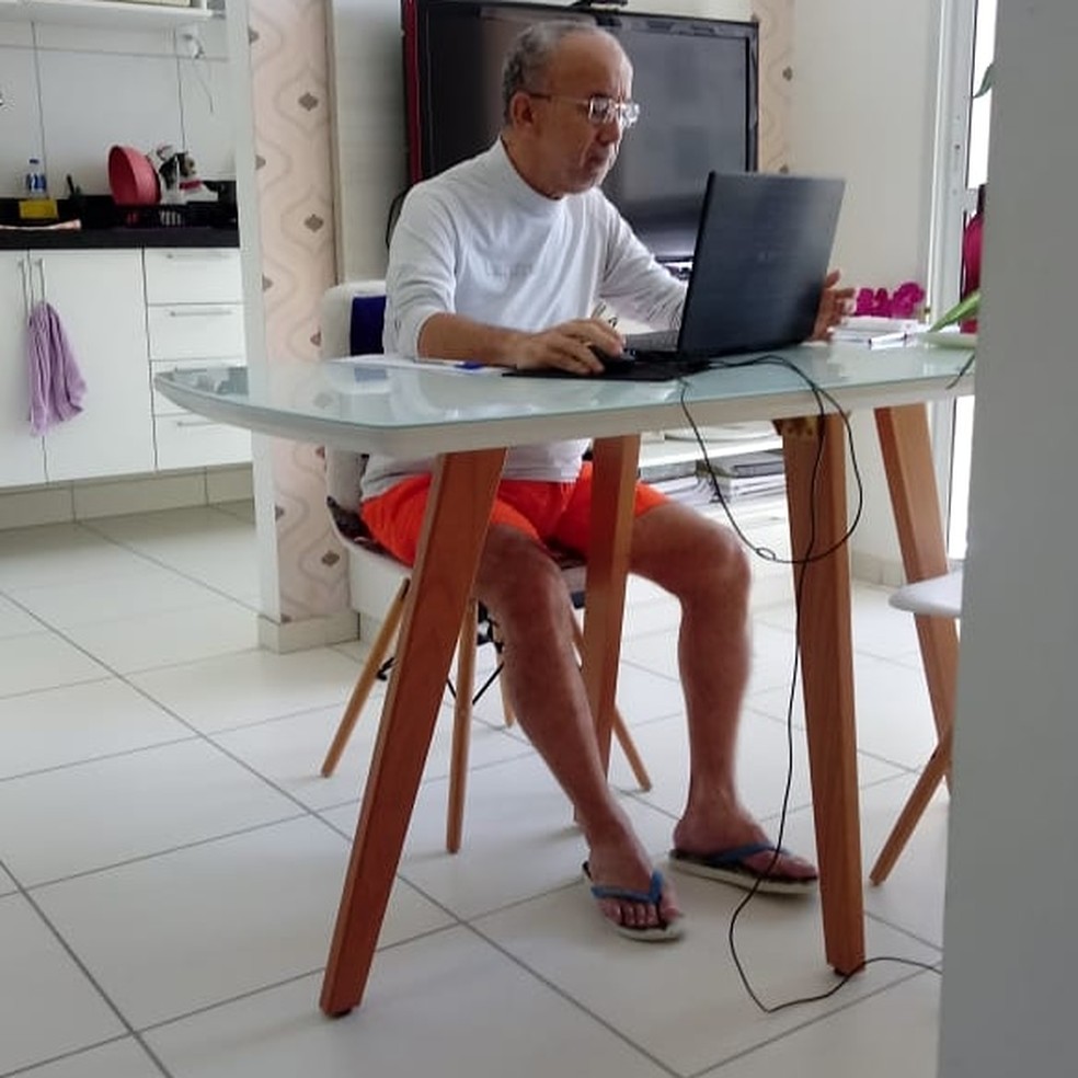 Almir passou quatro anos se dedicando ao máximo aos estudos — Foto: Arquivo pessoal