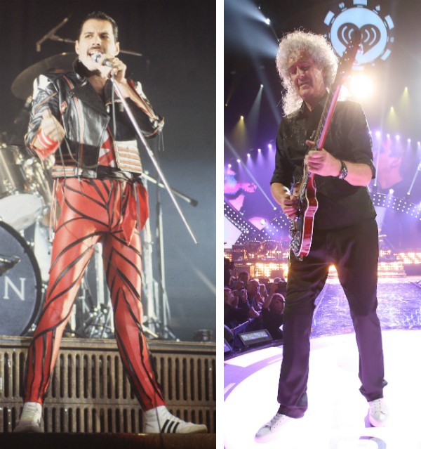 Freddie Mercury e Brian May (Foto: Getty Images)