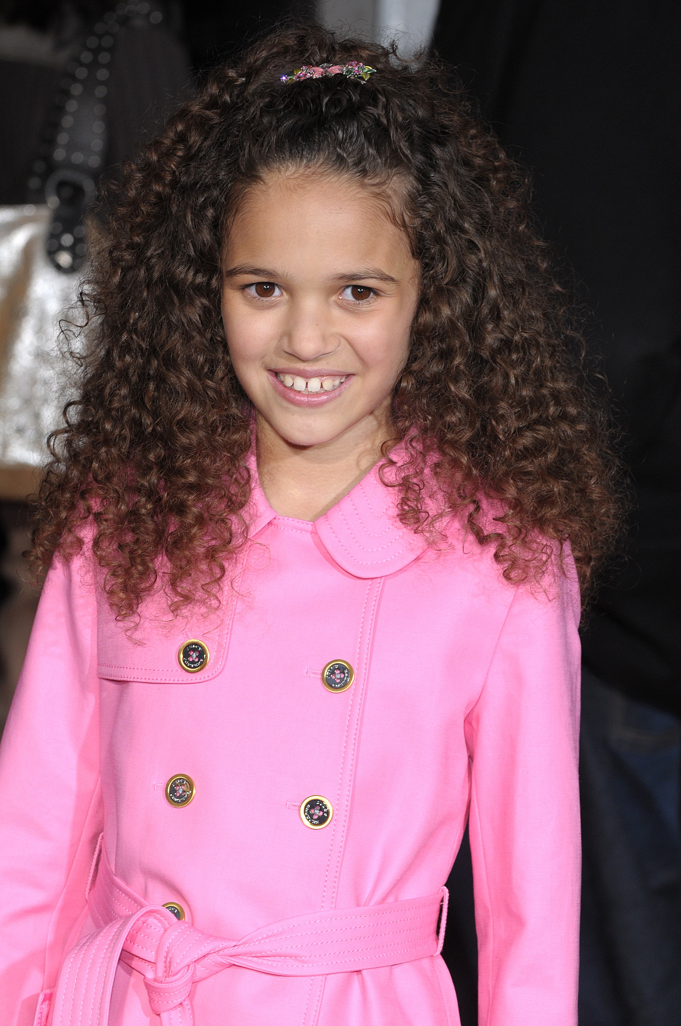 "Actress Madison Pettis arrives to the world premiere of Walt Disney Pictures' "Race To Witch Mountain" at El Capitan Theater in Hollywood. (Photo by Axel Koester/Corbis via Getty Images) (Foto: Corbis via Getty Images)