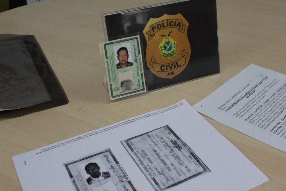 Suspeito teria usado documentos falsos em Manaus (Foto: Eliana Nascimento/G1 AM)