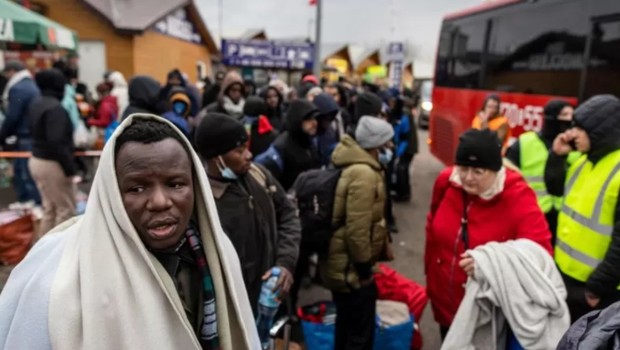 Há cerca de 4 mil nigerianos na Ucrânia (Foto: AFP via BBC)