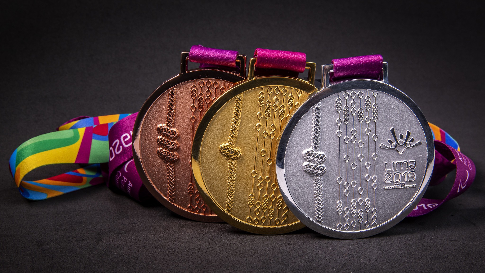 As medalhas dos Jogos Pan-americanos (Foto: Reprodução Flickr Lima 2019)
