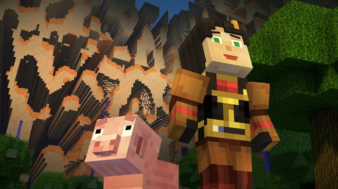 Jogadores terão que visitar as misteriosas Far Lands no Episódio 4: Dilema de Minecraft: Story Mode (Foto: Reprodução/Minecraft Story Mode Wiki)