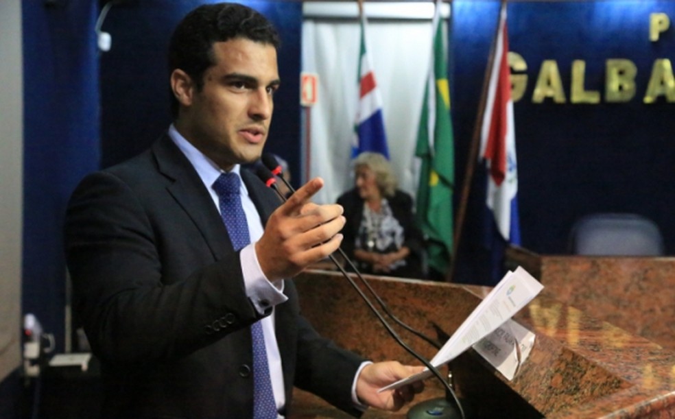 Galba Netto assume a Prefeitura de Maceió na ausência de JHC — Foto: Divulgação/Câmara de Maceió