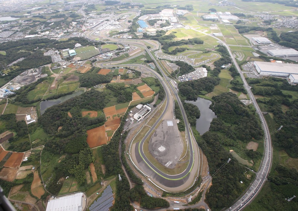 Circuito de Suzuka recebe a F1 desde a temporada de 1987 — Foto: Reprodução F1