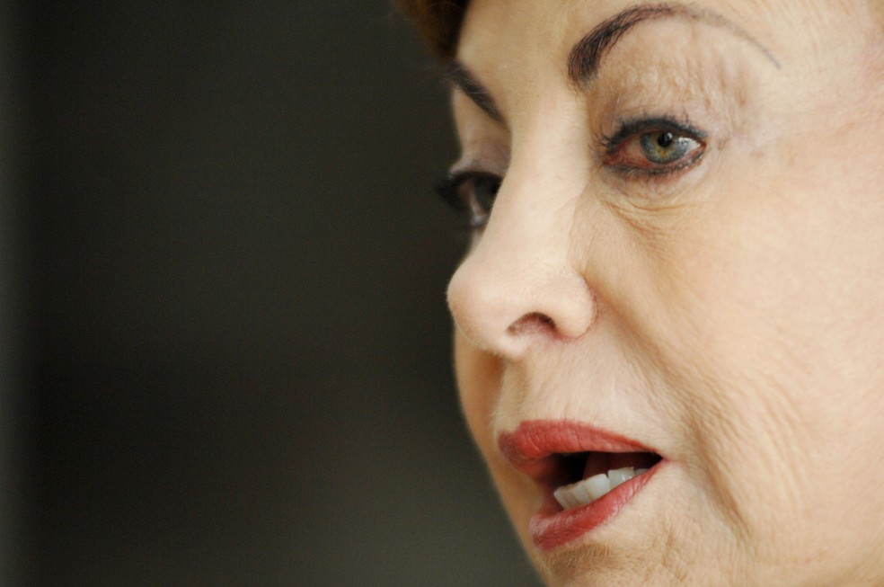 Beatriz Segall durante entrevista, em São Paulo, em julho de 2011 (Foto: Thiago Teixeira/Estadão Conteúdo/Arquivo)
