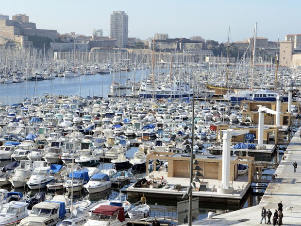 Porto Antigo de Marselha (Foto: Gerard Julien/AFP Photo)