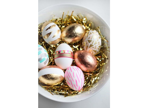 9-decoracao-ovos-de-pascoa-pinterest-brilho-desenho-etnico (Foto: Pinterest)