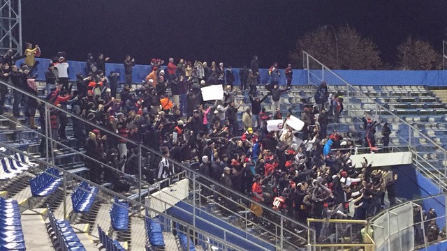 Sobre cornetas e frio na favela: a noite marcante do Fla no refrigerador do Chile