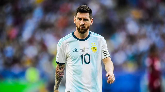 Messi em Venezuela x Argentina 