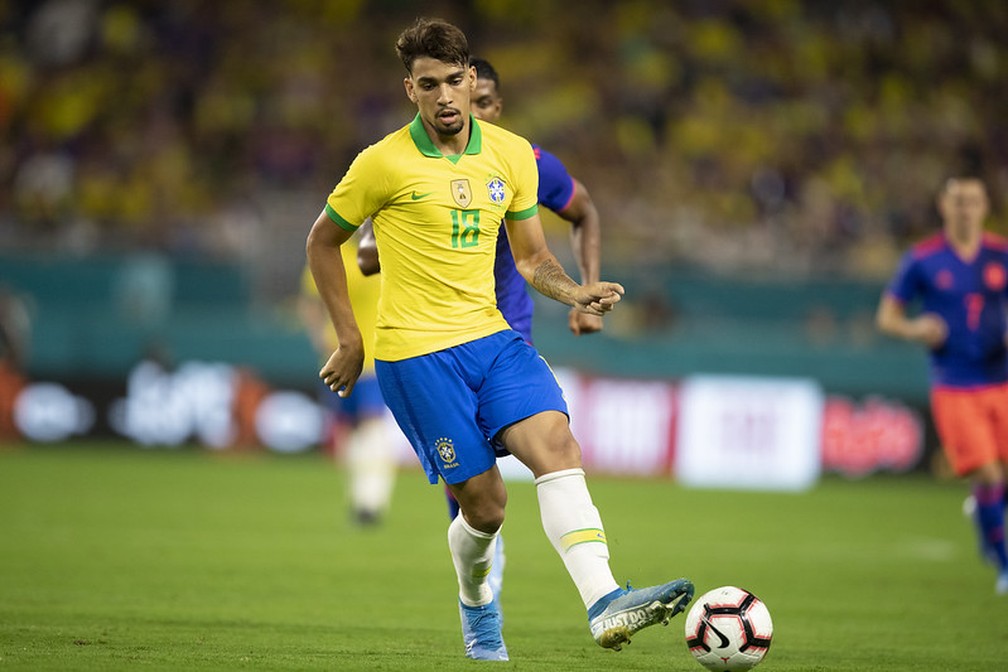 Lucas Paquetá foi convocado por Tite para defender a Seleção contra Venezuela e Uruguai — Foto: Lucas Figueiredo / CBF