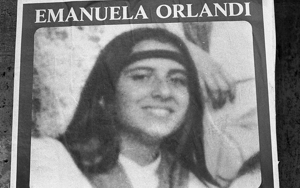 Emanuela Orlandi desapareceu hÃ¡ 36 anos, mas atÃ© hoje a ItÃ¡lia debate o que pode ter acontecido com a adolescente â€” Foto: AP/Arquivo