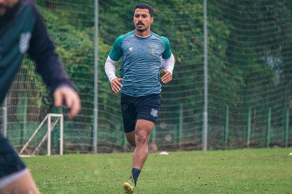 Fabricio Bigode no Figueirense — Foto: Patrick Floriani/FFC