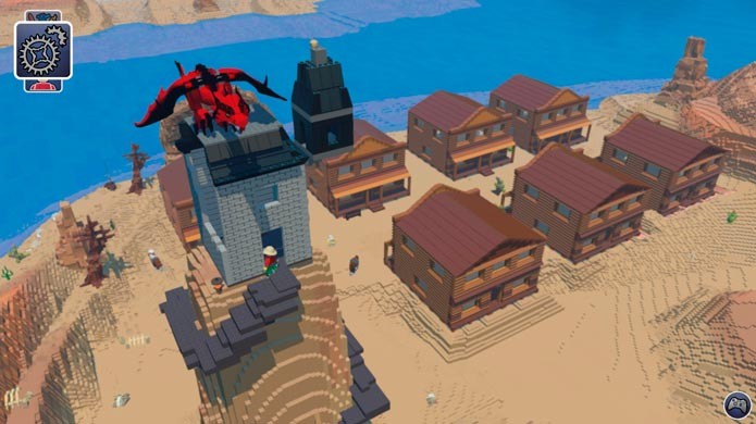 Lego Worlds é o novo game criado para competir com Minecraft (Foto: Divulgação)