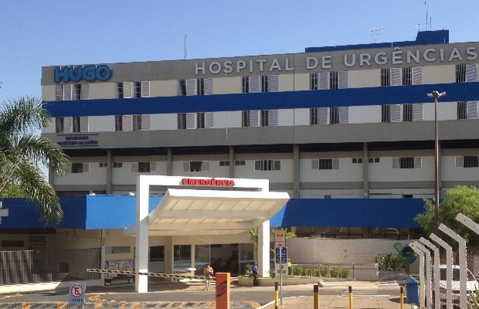 Samuel estava internado em leito de UTI do Hospital de Urgências de Goiânia (Foto: Vanessa Martins/G1)