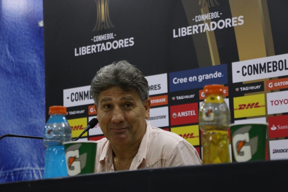 Renato Gaúcho, técnico do Grêmio — Foto: Eduardo Moura