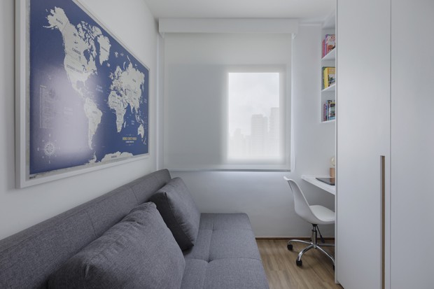 Apartamento de 60 m² foi reformado em três meses (Foto: Rafael Renzo)