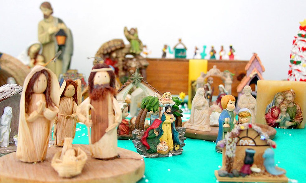 Exposição presépio tem mais de 200 peças em Itanhaém, SP — Foto: Prefeitura de Itanhaém