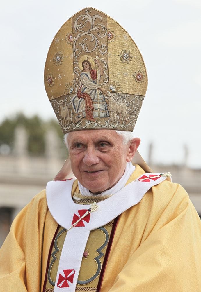 Papa Bento 16 (Foto:  Kancelaria Prezydenta RP/Wikimedia Commons)