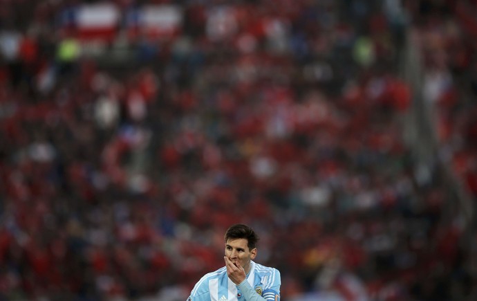 Messi Argentina x Chile Copa América (Foto: Reuters)