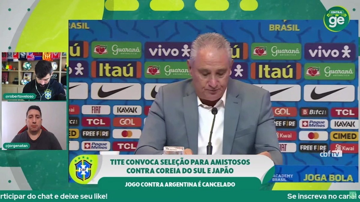 Convocação da Seleção: Tite chama Danilo, do Palmeiras, e dá nova chance a  Gabriel Jesus; veja lista | seleção brasileira | ge