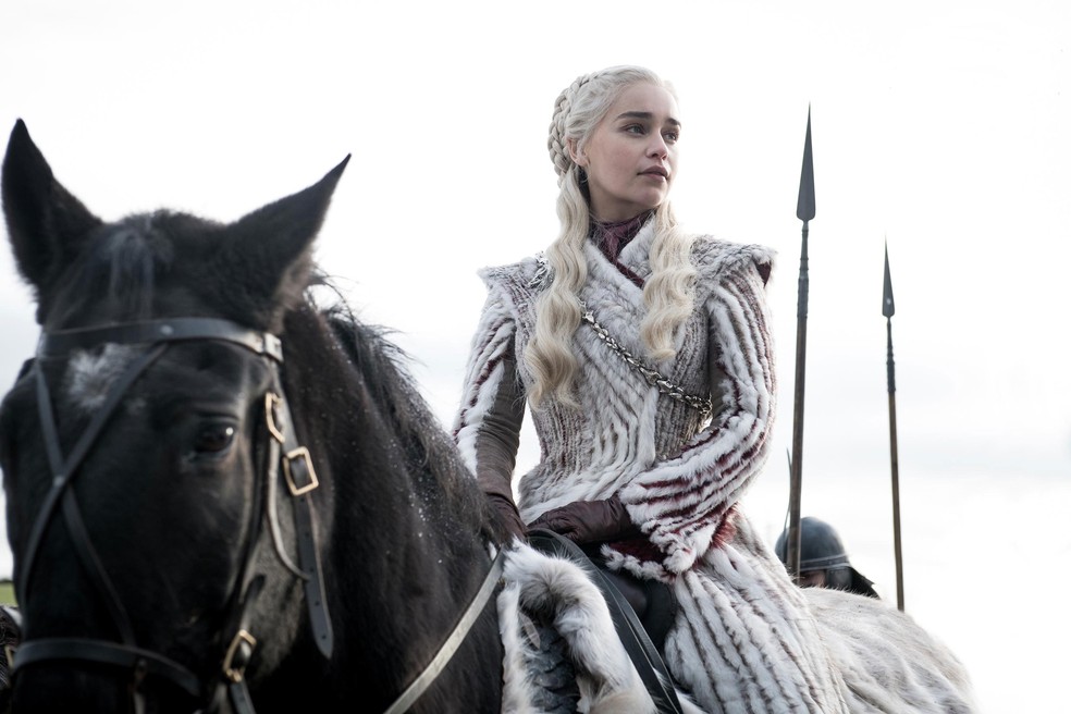 Daenerys Targaryen (Emilia Clarke) em 'Game of Thrones' — Foto: Divulgação/HBO