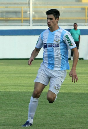 Filipe Machado zagueiro do Macaé (Foto: Tiago Ferreira/Macaé Esporte)