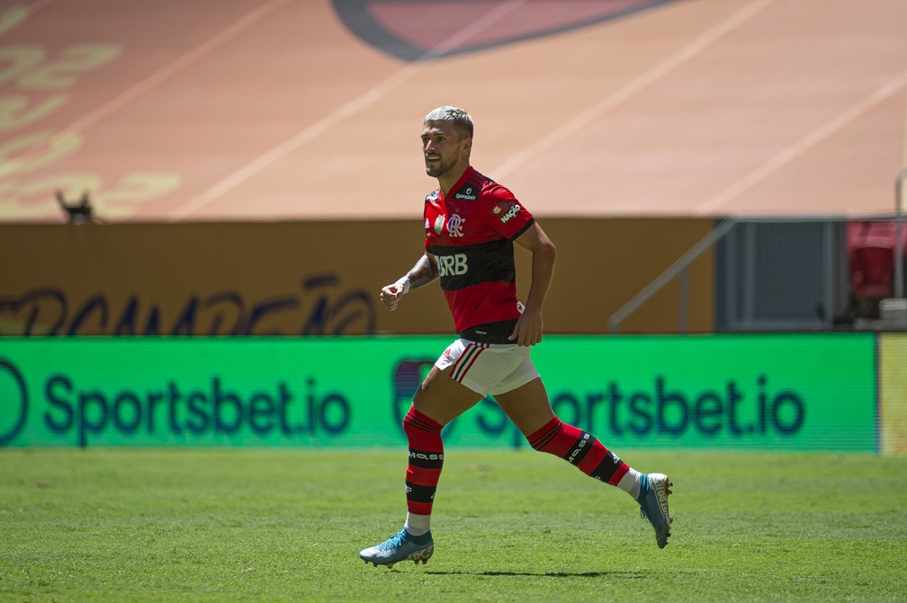 Arrascaeta Flamengo &mdash; Foto: Alexandre Vidal / Flamengo