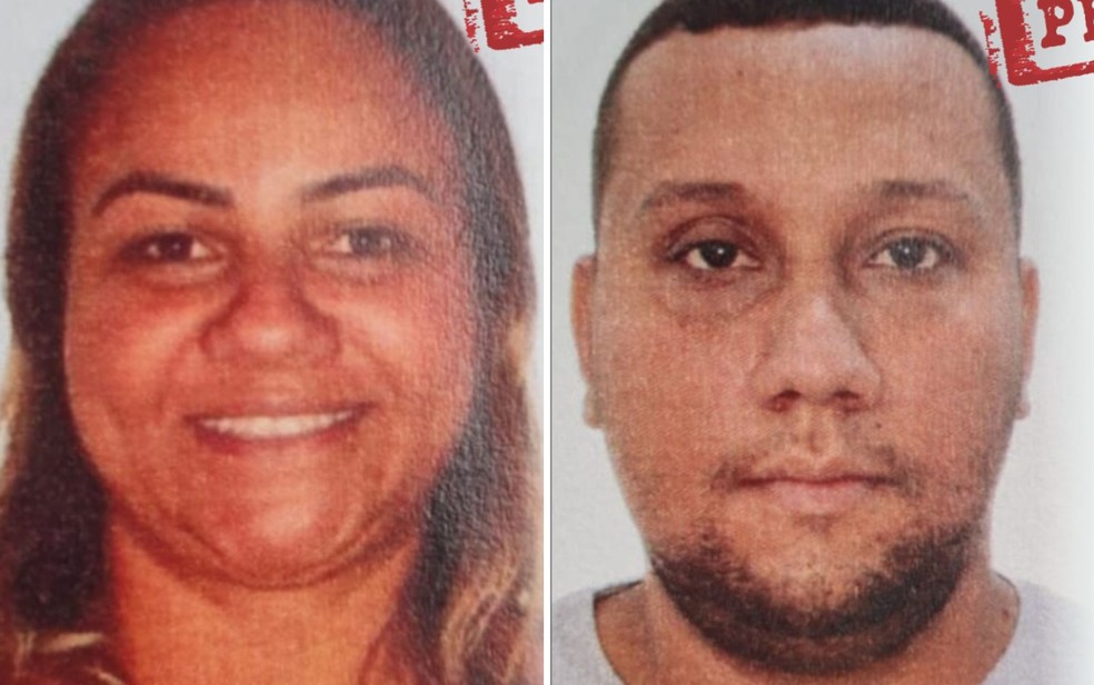 Angélica Barbosa Lopes e Johnathan Oliveira Santos, em Goiás — Foto: Reprodução/Polícia Civil