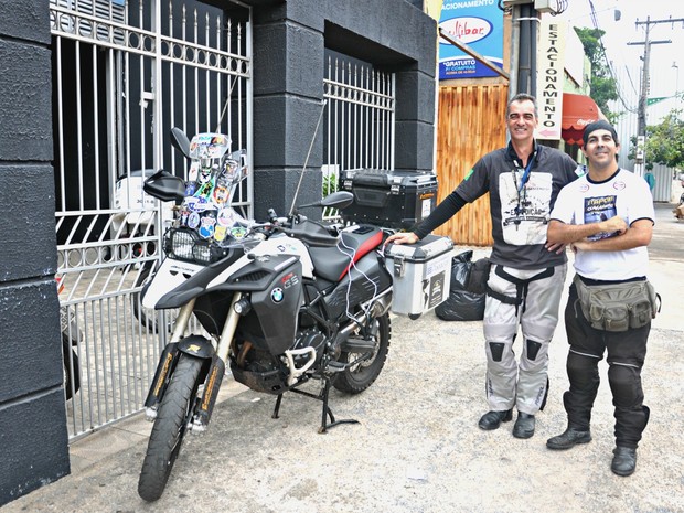 G1 - Jovem percorre mais de 8 mil km pela América do Sul com moto