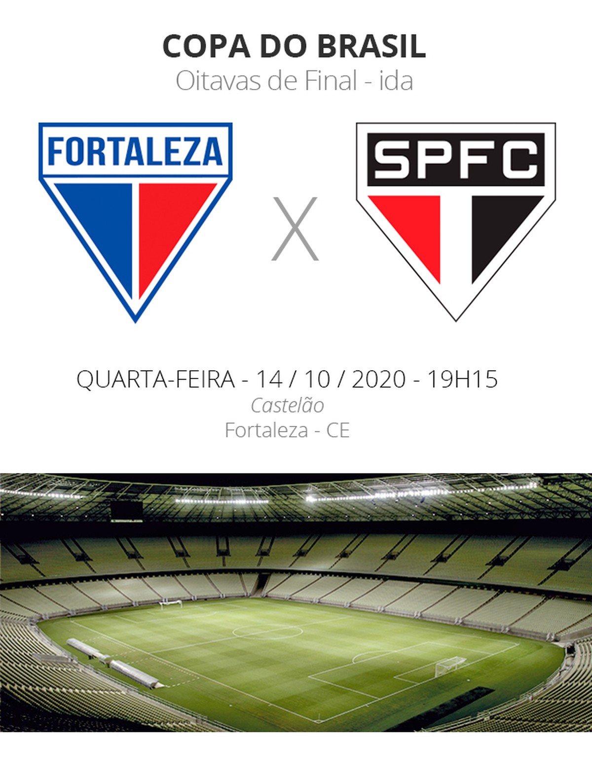 Fortaleza X Sao Paulo Veja Onde Assistir Escalacoes Desfalques E Arbitragem Copa Do Brasil Ge