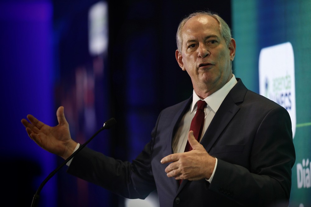 Ciro Gomes, candidato do PDT à Presidência da República — Foto: Cristiano Mariz/Agência O Globo