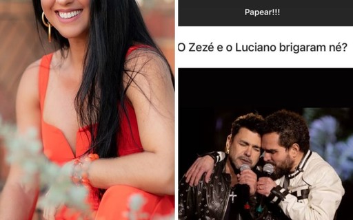 Graciele Lacerda comenta rumores de briga entre Zezé e Luciano