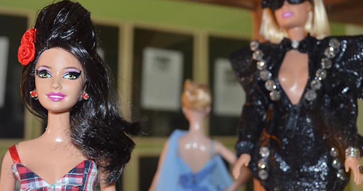 Boneca barbie lady gaga custom sob encomenda