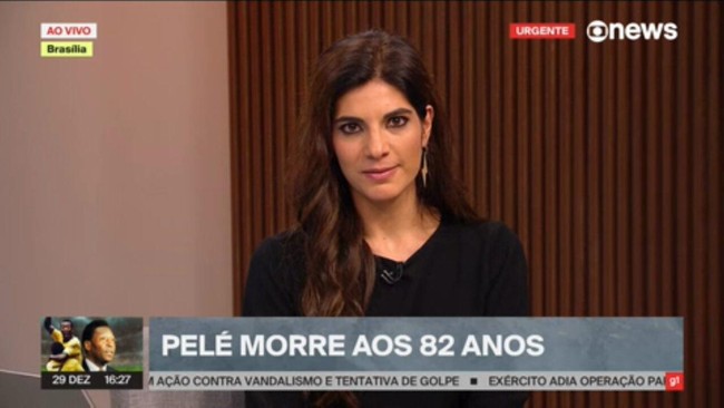 Andréa Sadi: 'A gente chama as pessoas de Pelé quando a gente quer dizer que elas são as melhores'