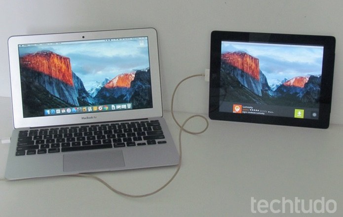 Use o iPad como um segundo monitor para o Mac (Foto: Paulo Alves/TechTudo )