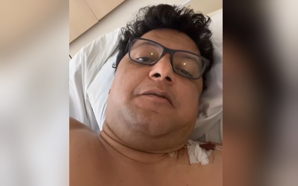 Wellington Camargo está internado após cirurgia na coluna em São Paulo  — Foto: Instagram/Reprodução 