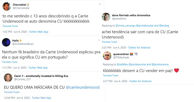 Os brasileiros só pensam em uma coisa: a máscara da Carrie Underwood
