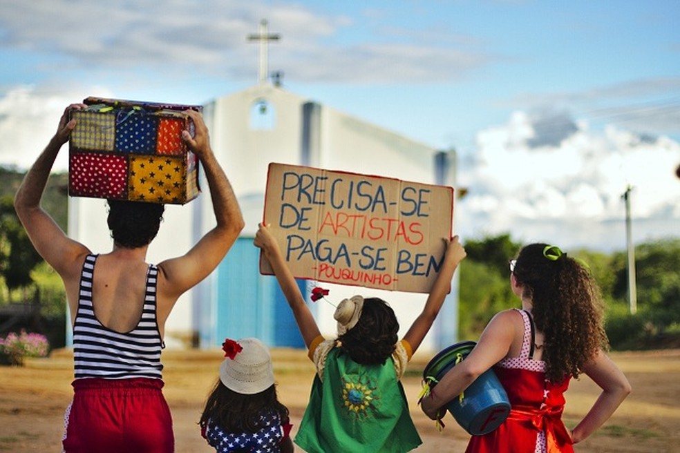Festival 'Chama Violeta no SertÃ£o' â€” Foto: DivulgaÃ§Ã£o