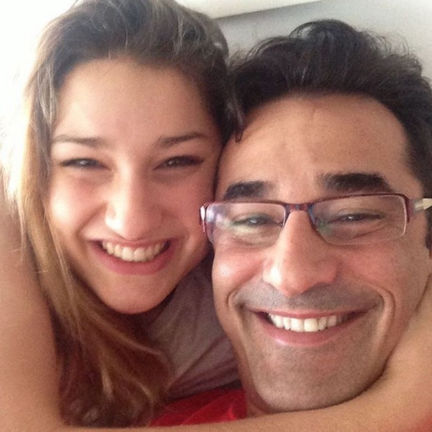 Sasha e o pai, Luciano Szafir (Foto: Reprodução/Instagram)