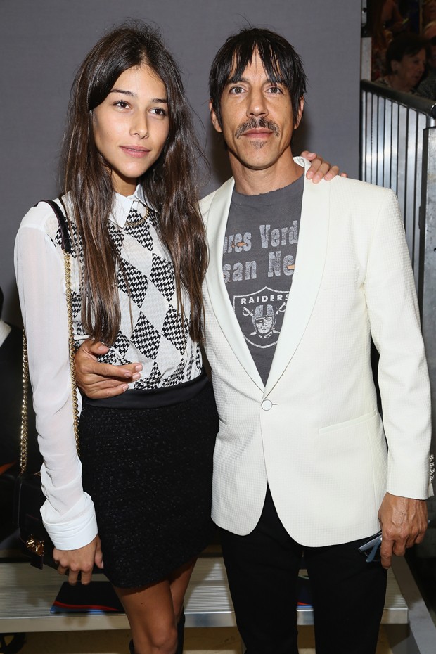 Anthony Kiedis e Helena Vestergaard (Foto: Getty Images). 