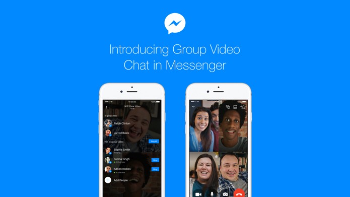 Novo Messenger faz chamadas de vídeo em grupos permite conversas com até 50 pessoas (Foto: Reprodução/Facebook)